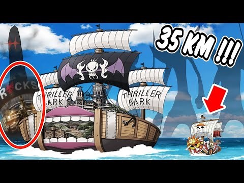 One Piece - SIZE of All Ships and MORE Size Comparison ! ! !