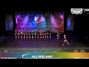 Irish Dancer Shows Off Impressive Talent with A step down the Line at Championship