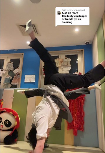 Replying to @💀💀💀 our first attempt without stretching 😵 got us shaking fr HAHA #splitstrend #splits #split #splitchallenge #flexibility #flexibilitychallenge #haidilaoclarkequay #haidilaosingapore #foryou #foryoupage