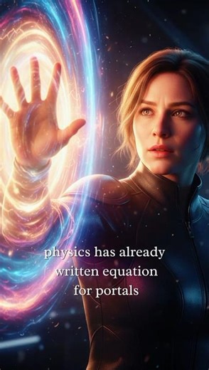 Portals Are Real in Equations — Not in Reality (Yet) #science #physics #shorts #ytshorts