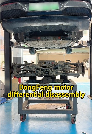 Dongfeng Motor Differential Disassembly: Gearbox & Transmission Repair