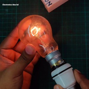 6.2K views · 102 reactions | 100w bulb experiment do not try at home WARNING : this video is for demonstration and education purpose only each demonstration present risk and hazards that must be fully understood before attempting. and should be performed only by professionals | Electronics idea bd | Facebook