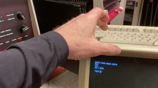 UNIX V4-1/2 on 1972 PDP-11/45 First Boot | Szymon Woźniak