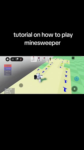 small tutorial on how to play minesweeper 💞 #roblox #minesweeper #robloxminesweeper #robloxfyp