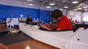 The origami-inspired folding kayak