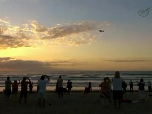 Discovery shuttle on final voyage