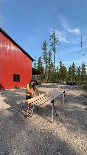 Creating beautiful wood trim for our barn. #diygirl #woodworking #woodwork #diybuild