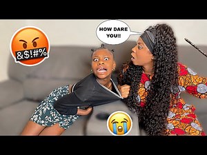 DISRESPECTFUL PRANK ON MY MOM GONE WRONG!! *Unhappy ending 😔*