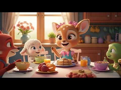 Breakfast Song 🍳🥞 Fun Kids Song | Nursery Rhymes & Morning Learning Songs for Kids