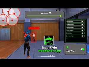 This App Give Only RED NUMBER ☠️ Like Pc Players | Free Fire Headshot Setting