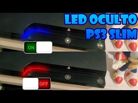 REVIVI um LED OCULTO no PS3 SLIM!!! | Mod Led Oculto
