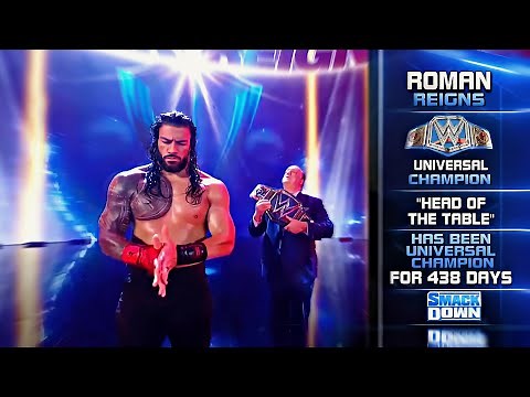 Roman Reigns Entrance: SmackDown, Nov. 12, 2021 -(HD)