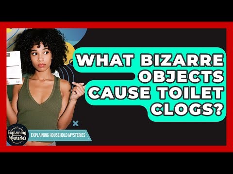 What Bizarre Objects Cause Toilet Clogs? - Explaining Household Mysteries