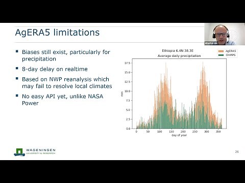 FAO AgroInformatics TechTalk 2: Open Source Tools and Data for Model Applications in Agriculture