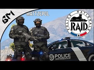GTA 5 ONLINE RP - Le RAID - Multijoueur avec MattZepol - Patrouille 12