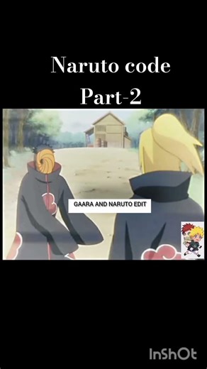 Naruto code part-2 #naruto #code #anime