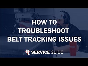 How To Troubleshoot Belt Tracking | Edge Polisher Service
