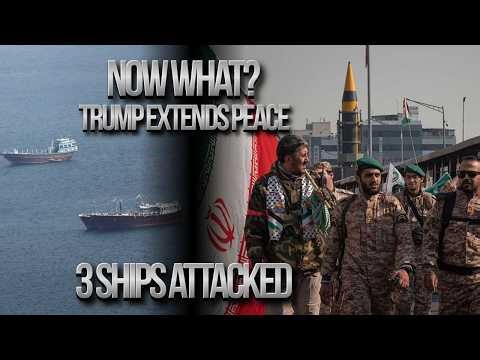 Iran DENIES Peace talks, and attacks 3 SHIPS, Peace now Impossible?