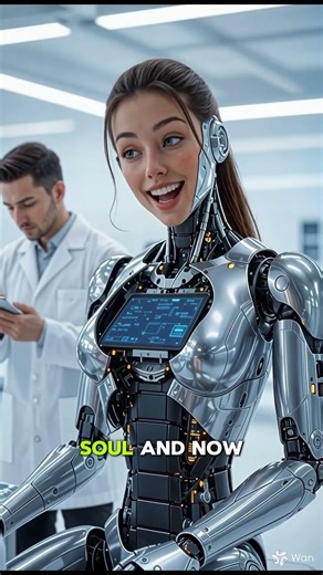 Module update | Beautiful Humanoid Robot Girl Repair – AI Futuristic Concept #shorts #robotics #AI