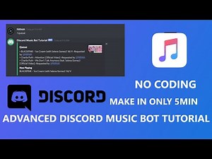 How to make a discord music bot? | No Coding | No API | very advanced
