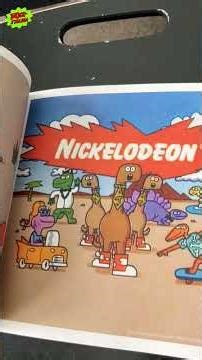 Check out this Nickelodeon logo book!