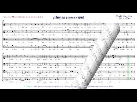 Musica prisca caput. Nicola Vicentino. Auditivvokal Dresden