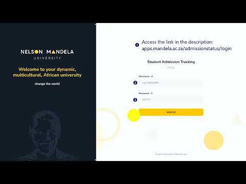 How to Check an Application Status at NMU | Nelson Mandela University