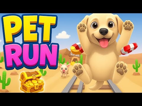 Cutest Endless Runner Ever? 🐾 Pet Run Gameplay!