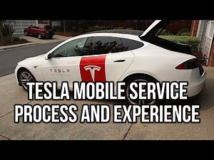 Tesla Mobile Service – The Process and My Experience For My Tesla Model 3
