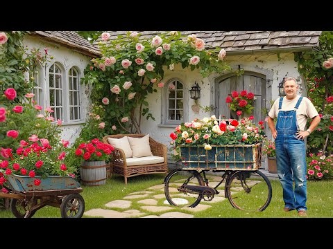 Recycled Garden Magic - 100+ Creative Ideas to Transform Your Yard | Relaxing Garden
