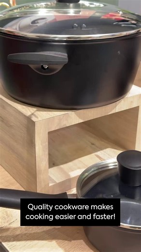 The secret to flavourful dishes? 👀 It’s all in the cookware and our cast aluminium cookware delivers the heat 😏 Shop now on our website! #ForTheHomeYouLove #homechoice #homechoiceCookware #castaluminium