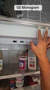 GE Monogram inside lights not turning on. This will help you too. #refrigeration #monogram #hvac