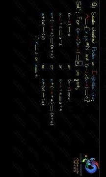 State whether a finite or infinite set. A={x : xεN and (x-1)(x-2)=0}.