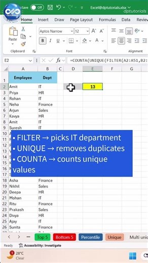 The BIG MISTAKE You're Making with Unique Values in Excel - Fix It Now