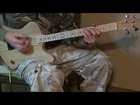 Cigar Box Guitar Lesson. Day Tripper by The Beatles... All parts..
