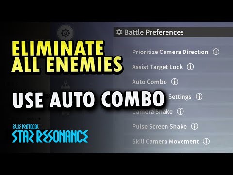 Eliminate All Enemies Using Auto Combo BPSR | Blue Protocol : Star Resonance