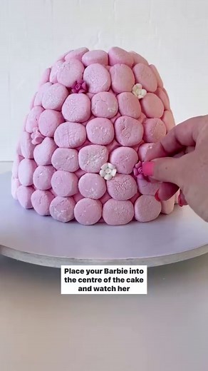 Make all your Barbie Land dreams come true with this cheat’s 5-ingredient cake (no cooking necessary). It’s the ultimate last-minute cake for a Barbie-themed party! Click the link in our Instagram bio for the full recipe or search “Taste last-minute Barbie cake”. Recipe by @michellesouthancooks #barbie #barbiecake #barbieparty #birthdaycake #birthdaycakes #birthdaycakeideas | Taste.com.au