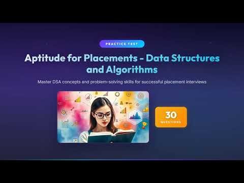 Top 30 DSA Interview Questions & Answers | Aptitude for Placements - Data Structures and Algorithms