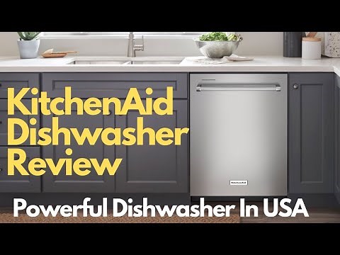 Kitchenaid Dishwasher Review | KitchenAid KDTM404KPS Review