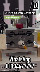 3.8K views · 1.7K reactions | AirPods Pro Battery Replacement #airpodsrepair #airpodsPro #airpodsBattery | Beyond Services Malaysia | Facebook
