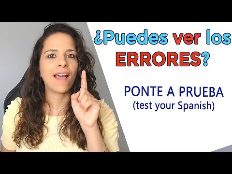❌TEST: +18 ERRORES COMUNES que cometen los ESTUDIANTES DE ESPAÑOL❌ || Mejora tu español