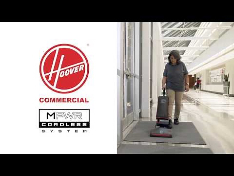 Hoover Commercial MPWR Cordless Upright Vacuum