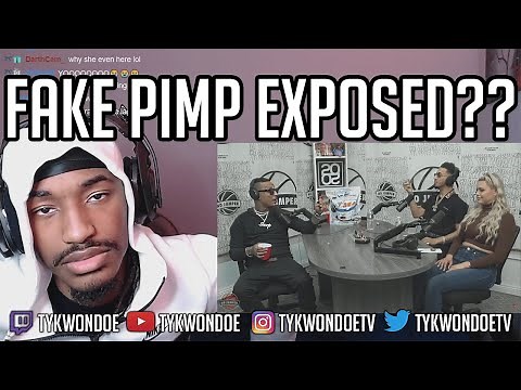 FAKE Pimp Gets EXPOSED In Front Of Girlfriend By Sharp Live On No Jumper Podcast TyKwonDoe Reaction