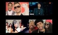 Mix of 4 videos from youtube : More parodies after the wrecking Ball parody