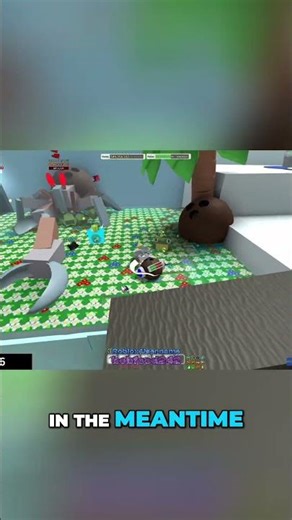 Coconut Crab Beast Battle Royal Jelly Gambling & Game Secrets! #roblox #beeswarmsimulator #shorts