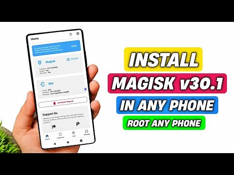 Install Magisk v30.1 In Android 16 | Install Magisk In Any Phone | Root Any Android