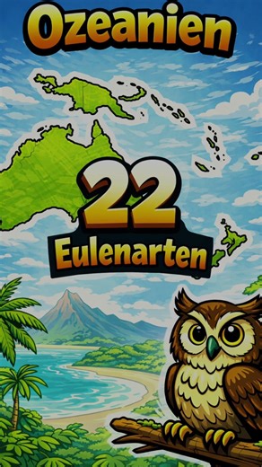 Wieviele Eulenarten gibt es auf welchem Kontinent? Top Ranking🦉 #eule #uhu #kauz