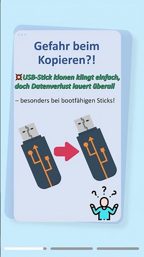 🚀 USB-Stick voll? So klonst du ihn richtig!