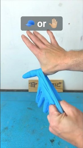 Correct Way To Put On Gloves 🧤