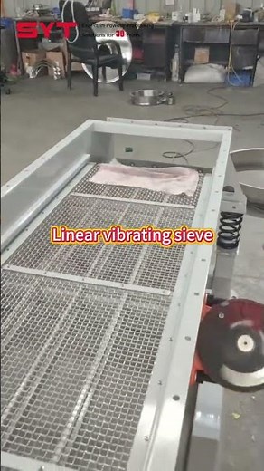 Customized linear vibrating screen #linearvibratingscreen